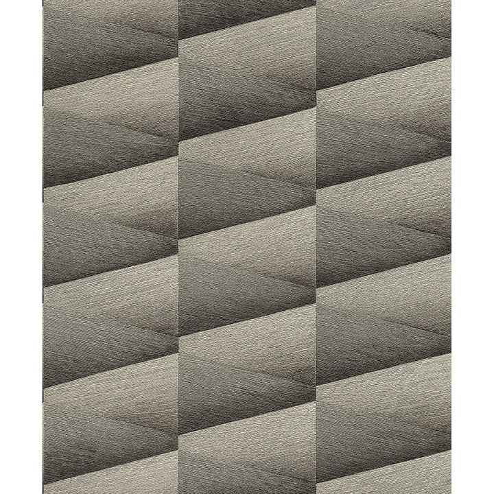 Shae Dark Grey Geo Wallpaper - York Wallcoverings - 4096-554663 - York Wallcoverings Wallpaper
