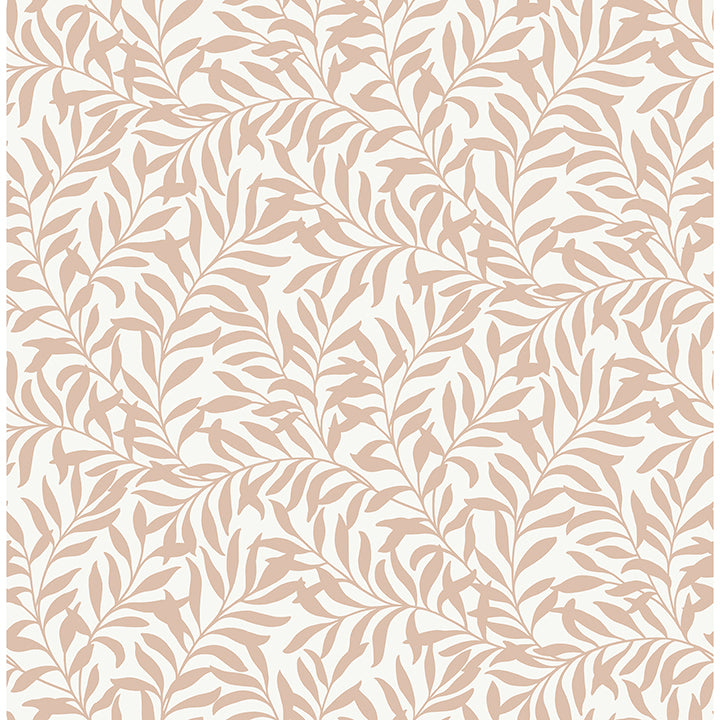 Picture of Terracotta Wisley Peel and Stick Wallpaper
