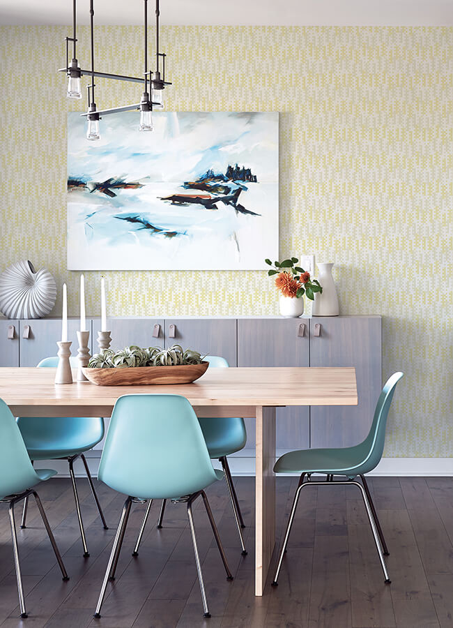 erik-yellow-building-blocks-wallpaper-york-wallcoverings-4066-26507 - York Wallcoverings Papel pintado