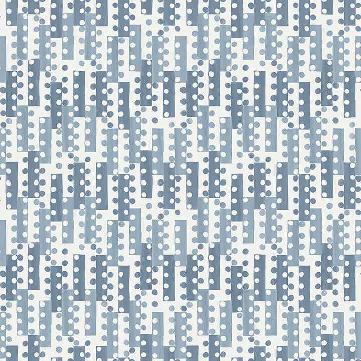 Erik Blue Building Blocks Wallpaper - York Wallcoverings - 4066-26508