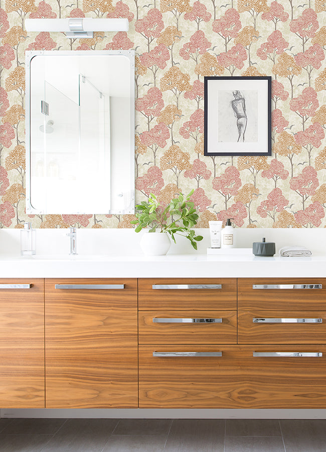 lykke-coral-textured-tree-wallpaper-york-wallcoverings-4066-26544