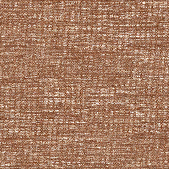 Picture of Malin Rust Faux Grasscloth Wallpaper