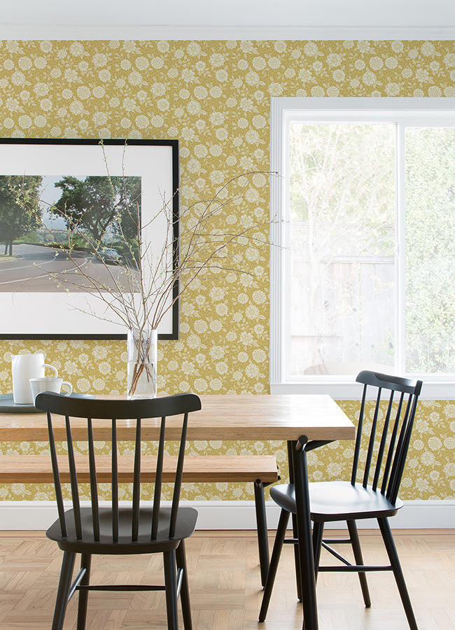 lizette-mustard-charming-floral-wallpaper-york-wallcoverings-4080-15910