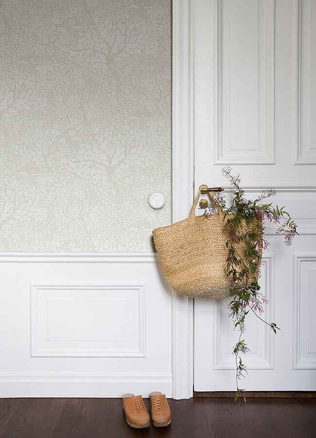 Olle Cream Forest Sanctuary Wallpaper - York Wallcoverings - 4080-83111 - York Wallcoverings Wallpaper
