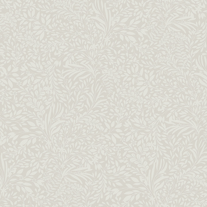 Picture of Kristina Light Grey Botanical Wallpaper