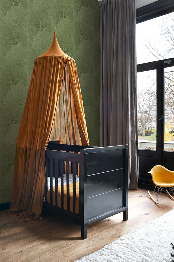 xylem-olive-large-leaves-wallpaper-york-wallcoverings-dd138995 - York Wallcoverings Wallpaper