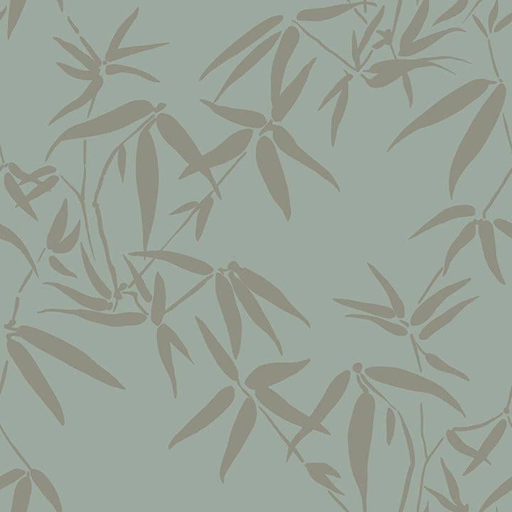 guadua-green-bamboo-leaves-wallpaper-york-wallcoverings-dd347736 - York Wallcoverings Wallpaper