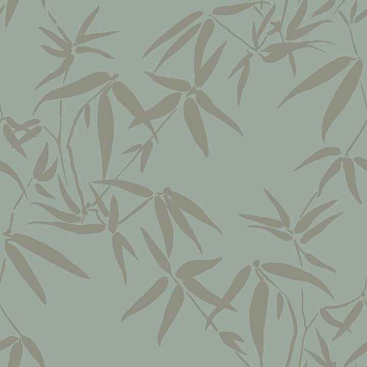Guadua Green Bamboo Leaves Wallpaper - York Wallcoverings - DD347736 - York Wallcoverings Wallpaper