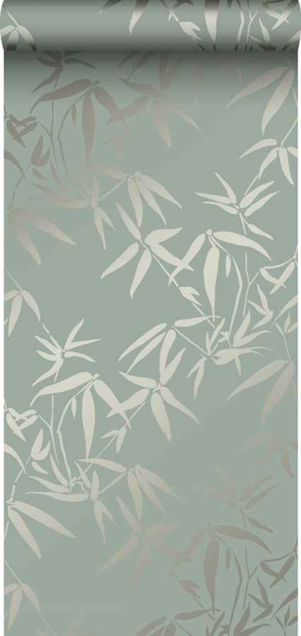 Guadua Green Bamboo Leaves Wallpaper - York Wallcoverings - DD347736 - York Wallcoverings Wallpaper