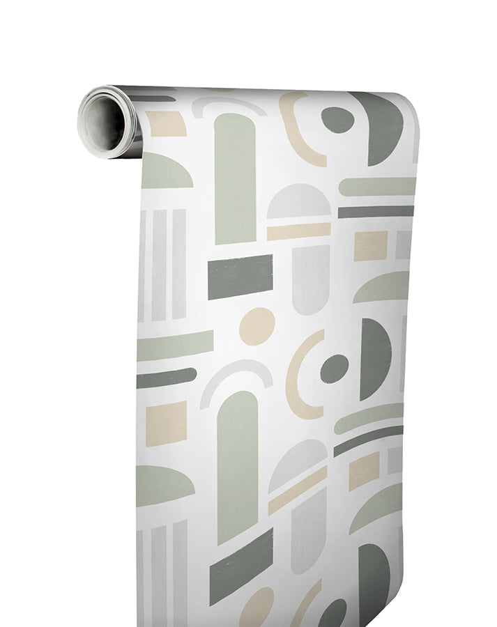 Sage Wiles Peel and Stick Wallpaper - Brewster Wallcovering