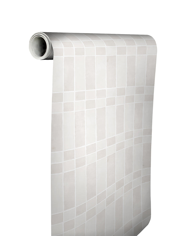 Cream Alix Peel and Stick Wallpaper  | Brewster Wallcovering - The WorkRm