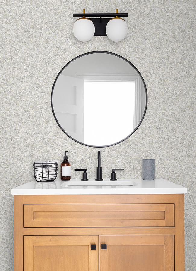 Hepworth Light Grey Texture Wallpaper - York Wallcoverings - 2980-26177 - York Wallcoverings Wallpaper