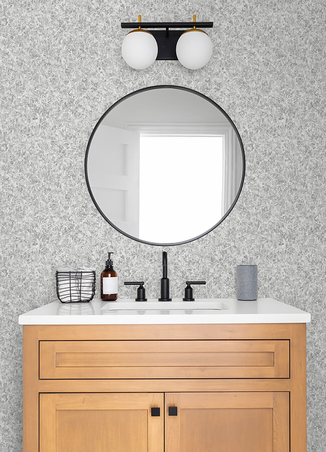 Hepworth Grey Texture Wallpaper - York Wallcoverings - 2980-26178 - York Wallcoverings Wallpaper
