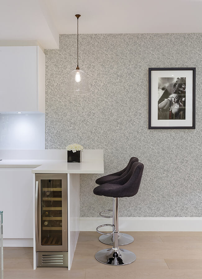 Hepworth Grey Texture Wallpaper - York Wallcoverings - 2980-26178 - York Wallcoverings Wallpaper