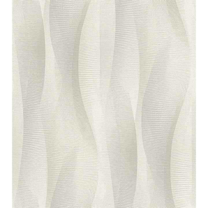 Currin Light Grey Wave Wallpaper - York Wallcoverings - 2980-651508