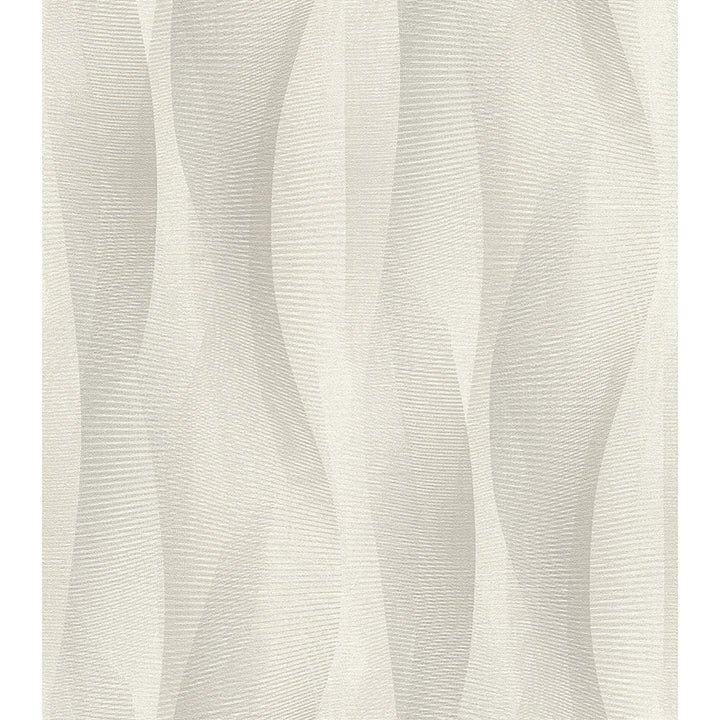 Currin Light Grey Wave Wallpaper - York Wallcoverings - 2980-651508 - York Wallcoverings Wallpaper