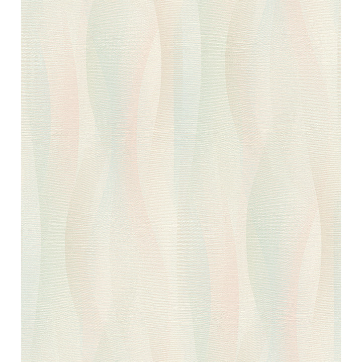Currin Pastel Wave Wallpaper - York Wallcoverings - 2980-651522 - York Wallcoverings Wallpaper