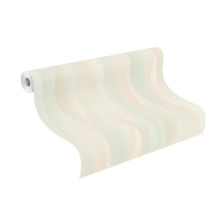 Currin Pastel Wave Wallpaper - York Wallcoverings - 2980-651522 - York Wallcoverings Wallpaper