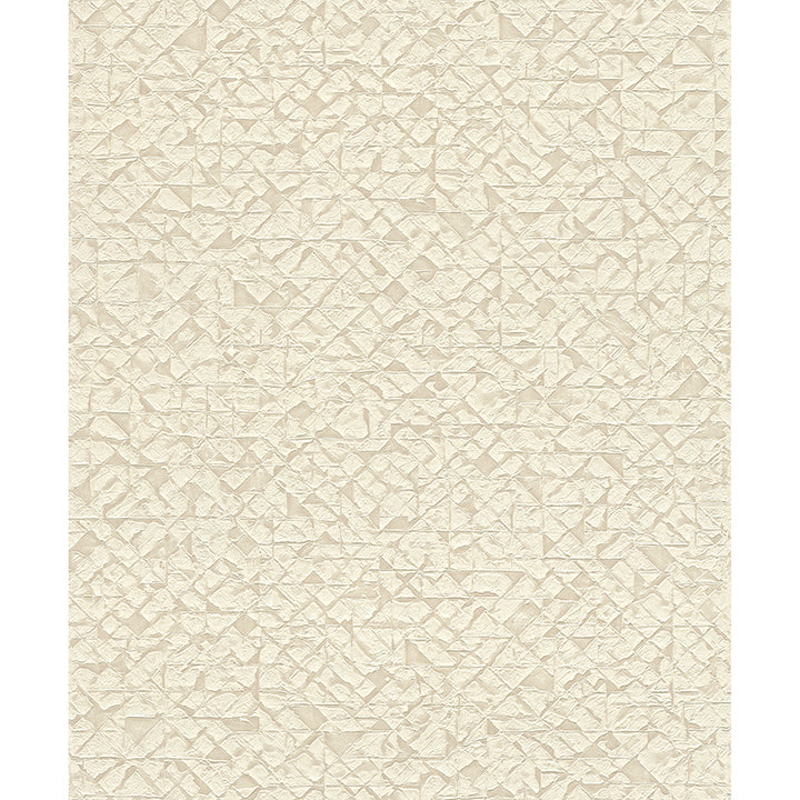 Brewster Wallcovering-Arbus Cream Geo Wallpaper