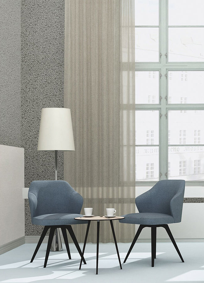 arbus-black-geo-wallpaper-york-wallcoverings-2980-704358 - York Wallcoverings Wallpaper