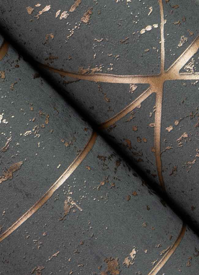 Hayden Charcoal Concrete Trellis Wallpaper - York Wallcoverings - 4125-26701 - York Wallcoverings Wallpaper