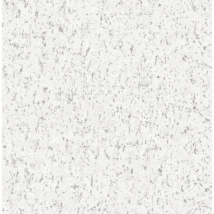 Brewster Wallcovering-Callie White Concrete Wallpaper