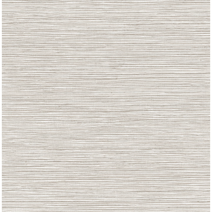 Picture of Alton Light Grey Faux Grasscloth Wallpaper