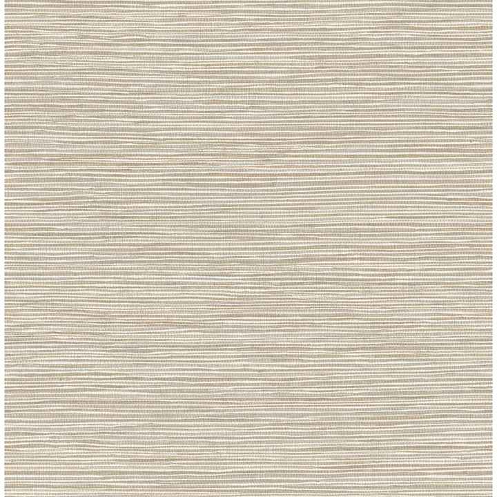 Alton Taupe Faux Grasscloth Wallpaper - York Wallcoverings - 4125-26715 - York Wallcoverings Wallpaper