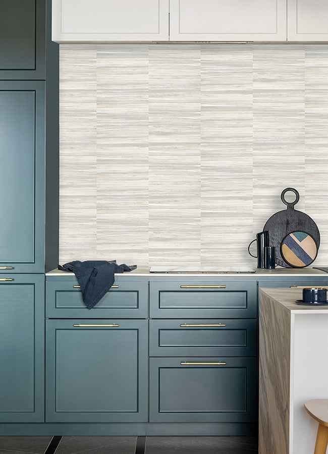 Rowan White Faux Grasscloth Wallpaper - York Wallcoverings - 4125-26744 - York Wallcoverings Wallpaper