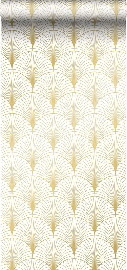 Lempicka White Art Deco Motif Wallpaper  | Brewster Wallcovering - The WorkRm