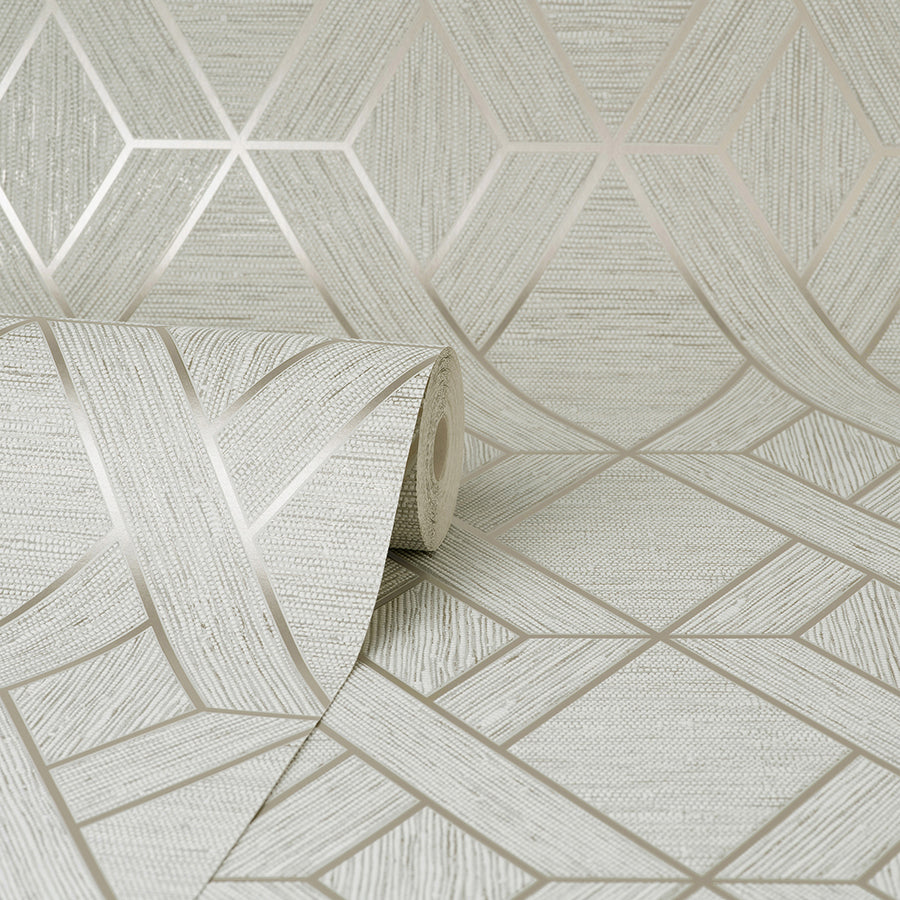 Malcolm Natural Geo Wallpaper - York Wallcoverings - FD43153 - York Wallcoverings Wallpaper