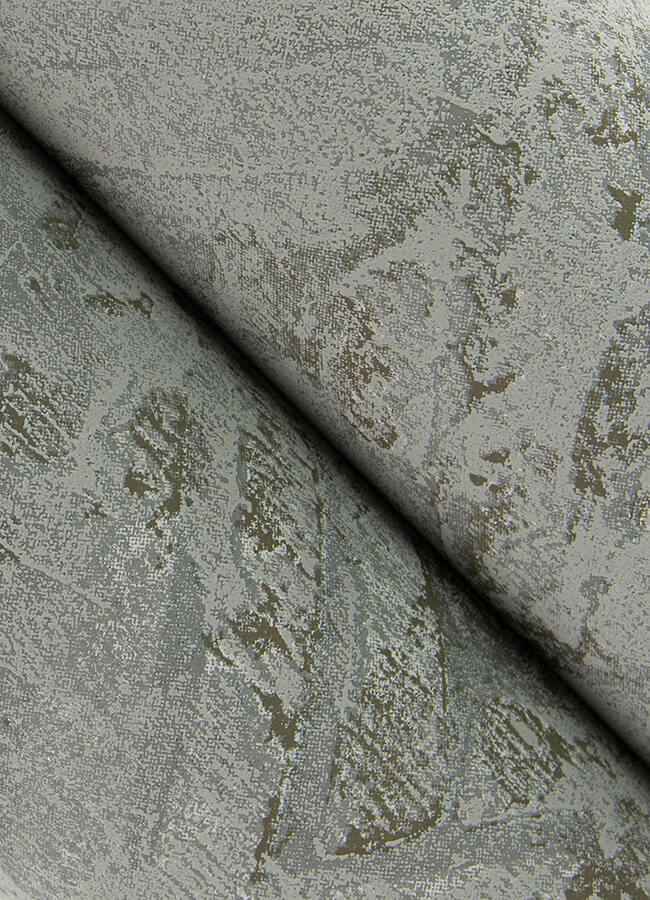 Amesemi Dark Grey Distressed Herringbone Wallpaper - York Wallcoverings - 4105-86611 - York Wallcoverings Wallpaper