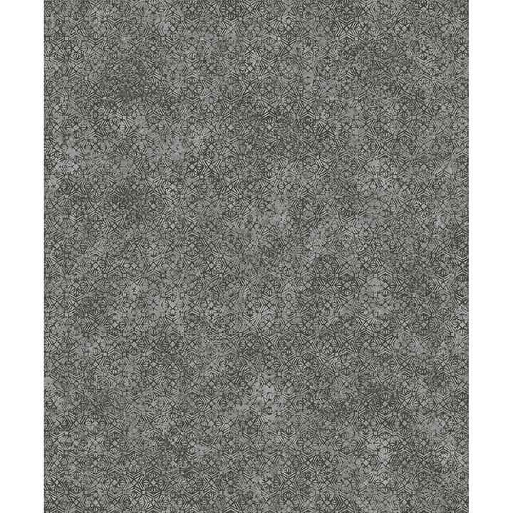 Hirawa Pewter Metallic Mosaic Wallpaper - York Wallcoverings - 4105-86627