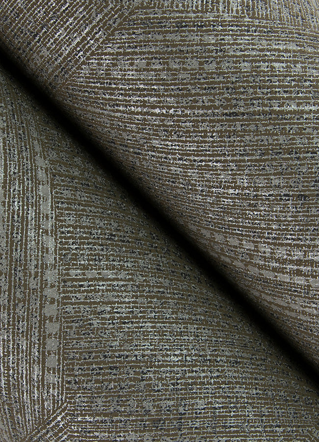 Ladon Pewter Metallic Texture Wallpaper  | Brewster Wallcovering - The WorkRm