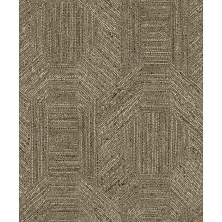 Ladon Brown Metallic Texture Wallpaper - York Wallcoverings - 4105-86630 - York Wallcoverings Wallpaper