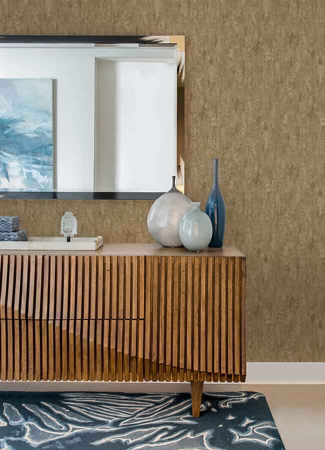 Diorite Brass Splatter Wallpaper - York Wallcoverings - 4105-86636 - York Wallcoverings Wallpaper