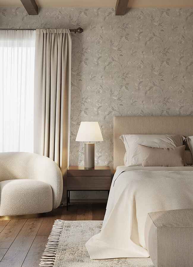 Kupari Silver Trail Wallpaper - York Wallcoverings - 4105-86644 - York Wallcoverings Wallpaper