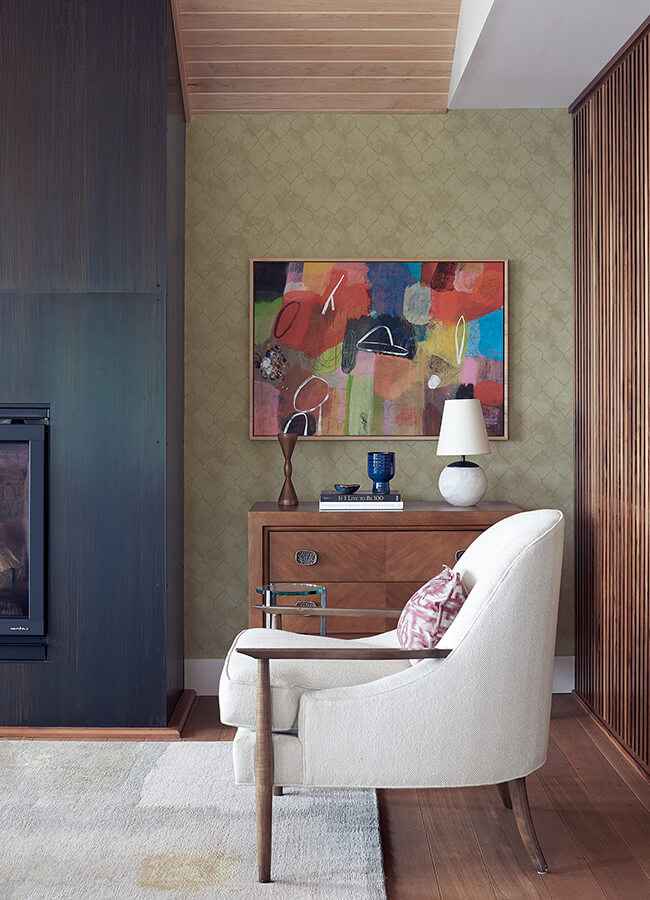 Rauta Gold Hexagon Tile Wallpaper - York Wallcoverings - 4105-86653 - York Wallcoverings Wallpaper