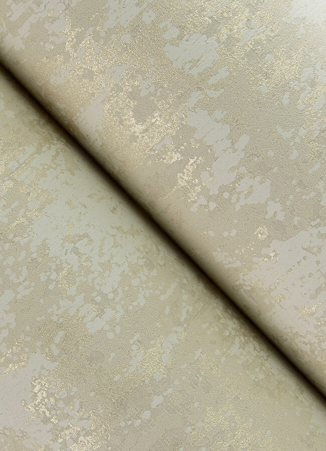 haliya-champagne-metallic-plaster-wallpaper-york-wallcoverings-4105-86659 - York Wallcoverings Wallpaper