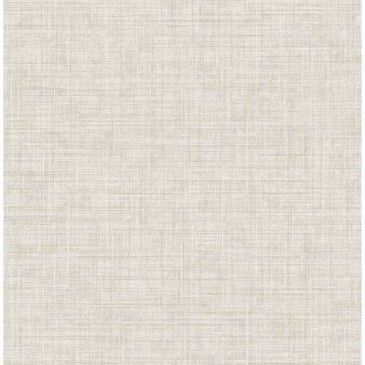 Tuckernuck Taupe Linen Wallpaper - York Wallcoverings - 4046-24273