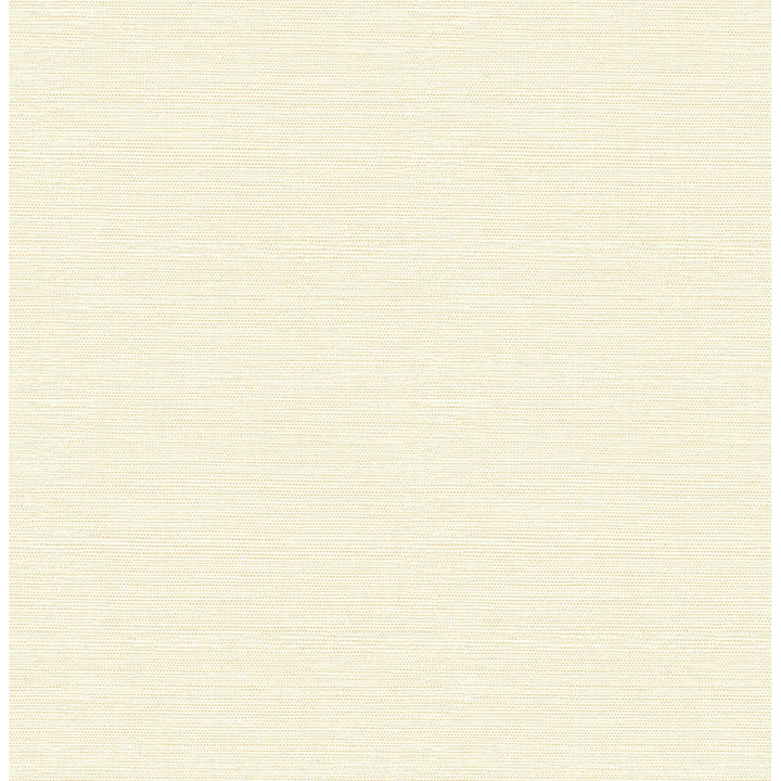 Picture of Agave Light Yellow Faux Grasscloth Wallpaper