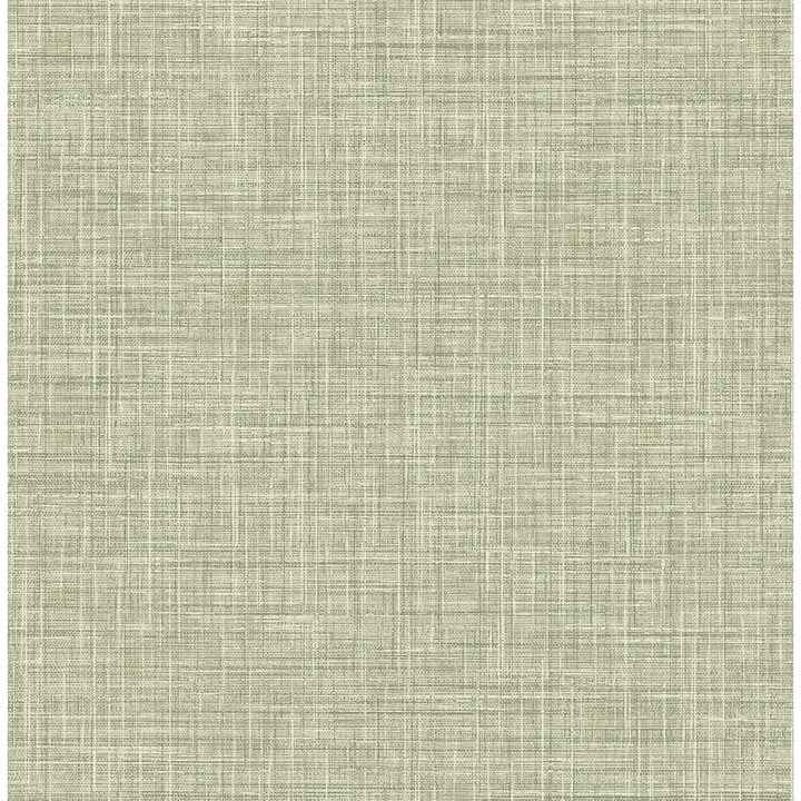 Tuckernuck Green Linen Wallpaper - York Wallcoverings - 4046-25792 - York Wallcoverings Wallpaper