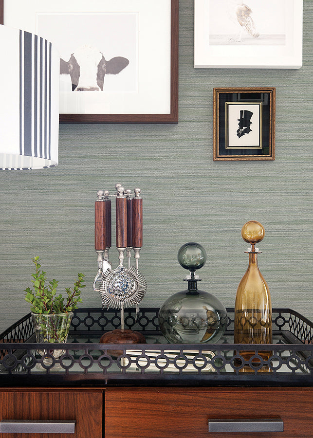 Barnaby Sage Texture Wallpaper  | Brewster Wallcovering - The WorkRm