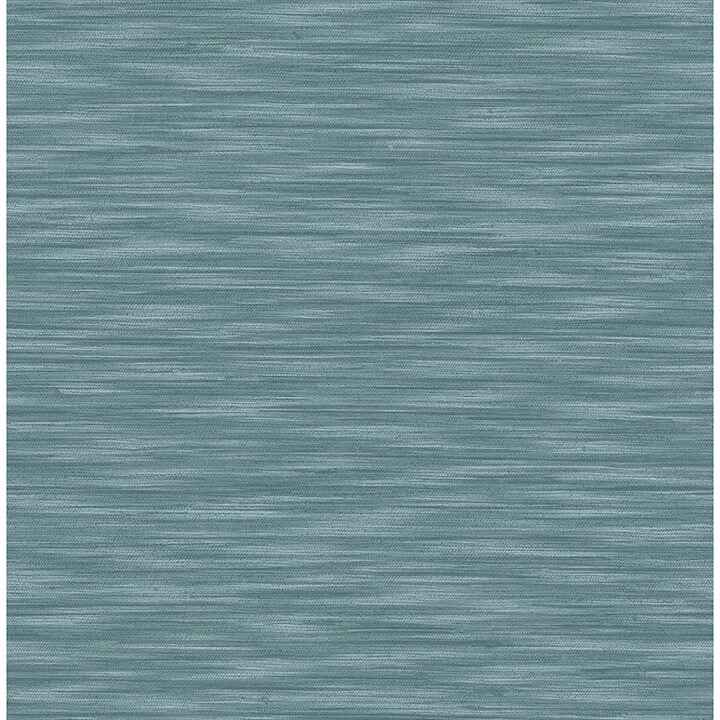 Benson Dark Blue Faux Fabric Wallpaper - York Wallcoverings - 4046-26154 - York Wallcoverings Wallpaper