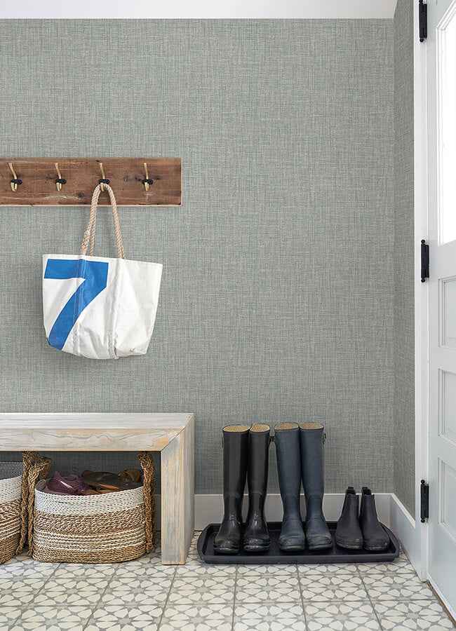 Lanister Grey Texture Wallpaper - York Wallcoverings - 4046-26234 - York Wallcoverings Wallpaper