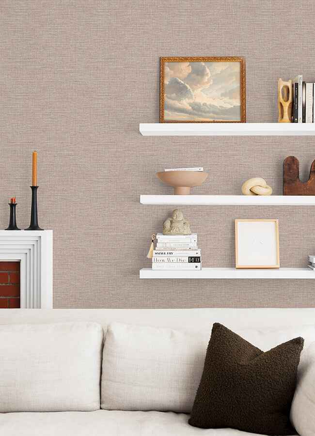 Exhale Blush Texture Wallpaper - York Wallcoverings - 4046-26464 - York Wallcoverings Wallpaper