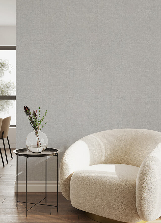 glen-light-grey-texture-wallpaper-york-wallcoverings-4046-m1694 - York Wallcoverings Papel pintado