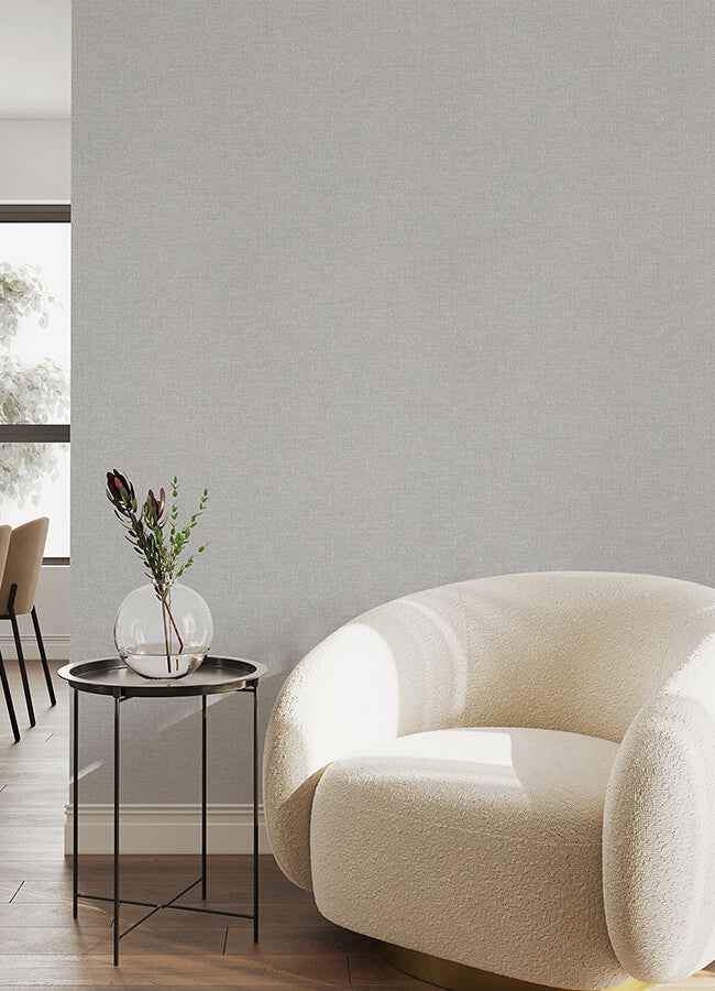 Glen Light Grey Texture Wallpaper - York Wallcoverings - 4046-M1694 - York Wallcoverings Wallpaper