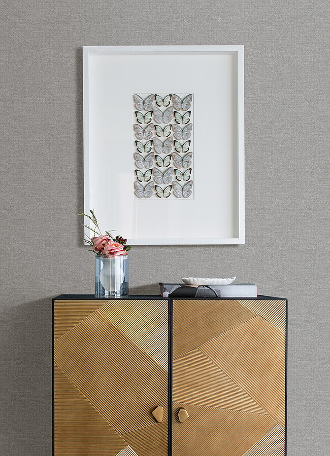 glen-grey-texture-wallpaper-york-wallcoverings-4046-m1702 - York Wallcoverings Papel pintado