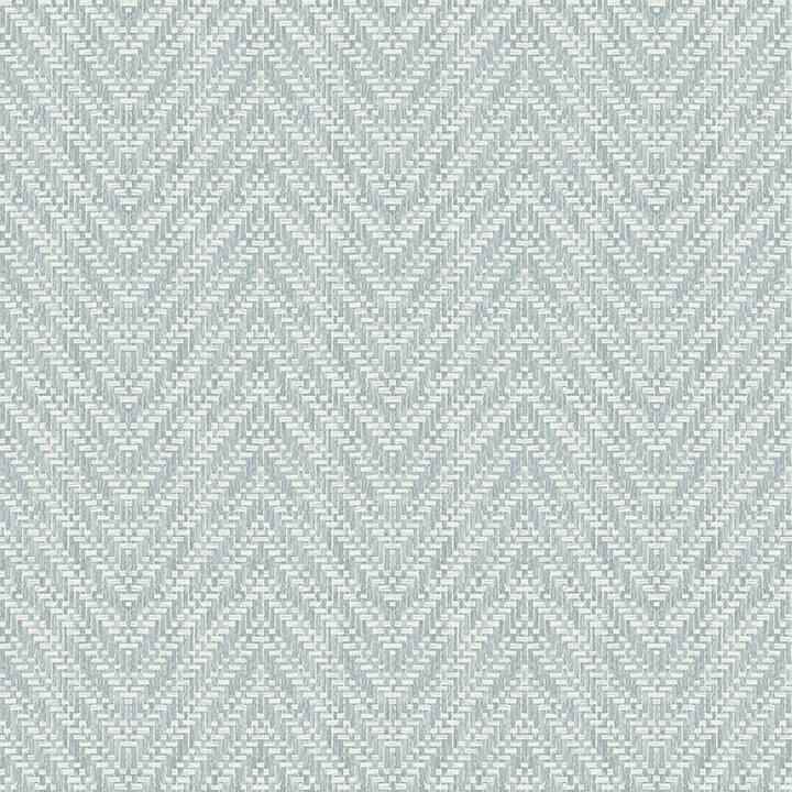 Glynn Sky Blue Chevron Wallpaper - York Wallcoverings - 4074-26649 - York Wallcoverings Wallpaper